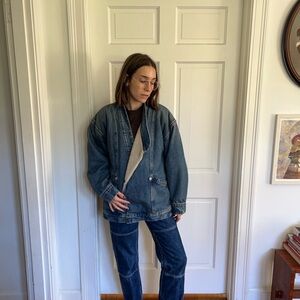 Etica Naima Shearling Lined Denim Jacket
